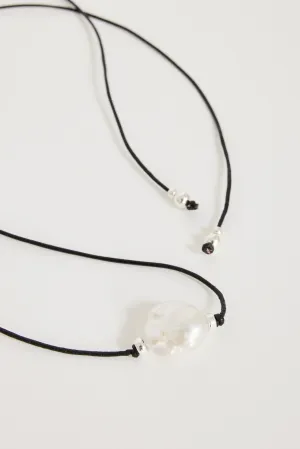 90's Baroque Choker Black