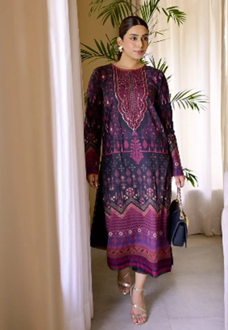 AJBP-24 EMBROIDERED CAMBRIC 2 PCS