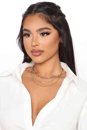 Always Together Layered Necklace - Gold
