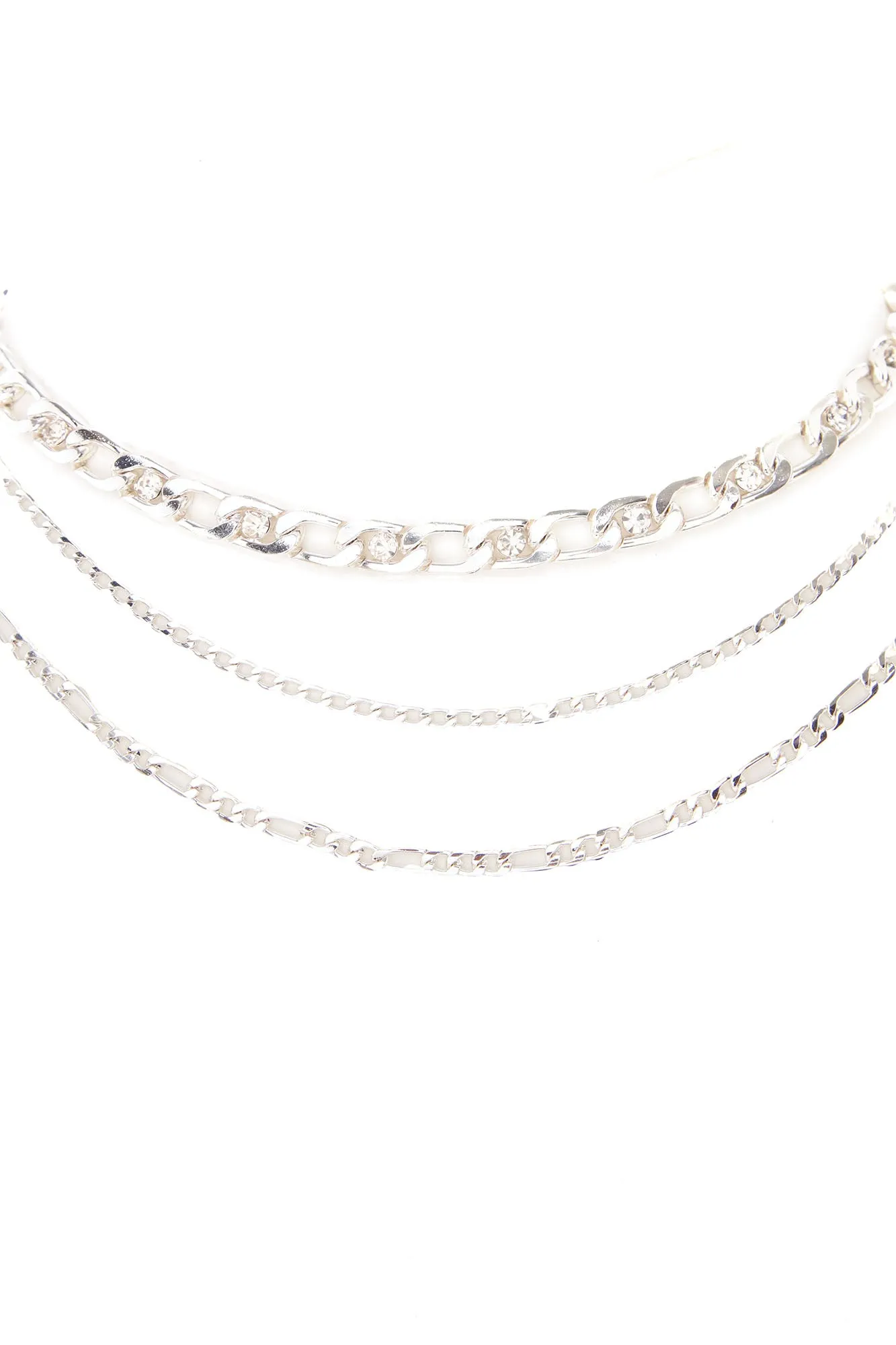 Always Together Layered Necklace - Silver