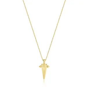 Ania Haie Gold Geometric Point Pendant Necklace N053-03G