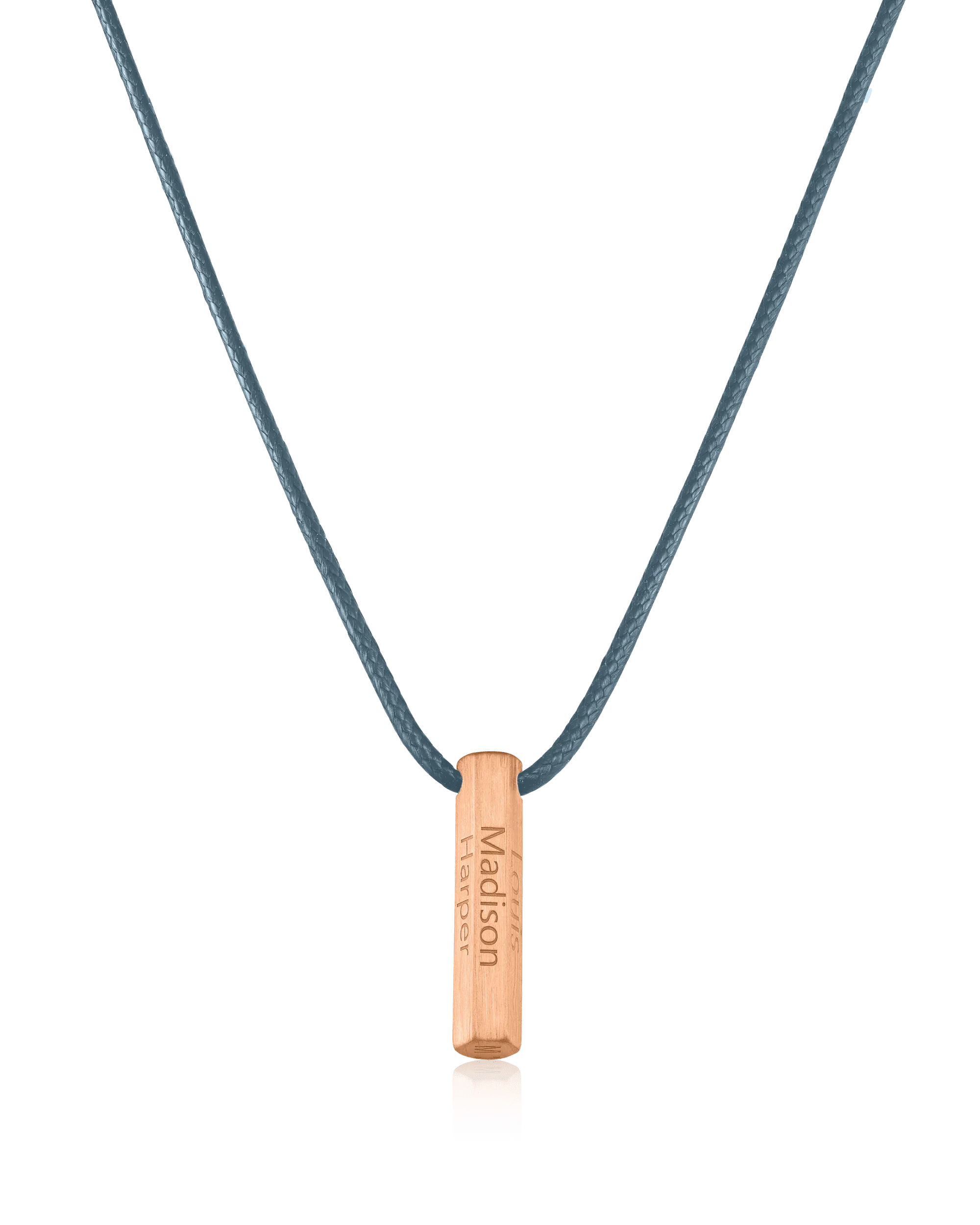 Apex Bar Necklace - 18K Rose Vermeil
