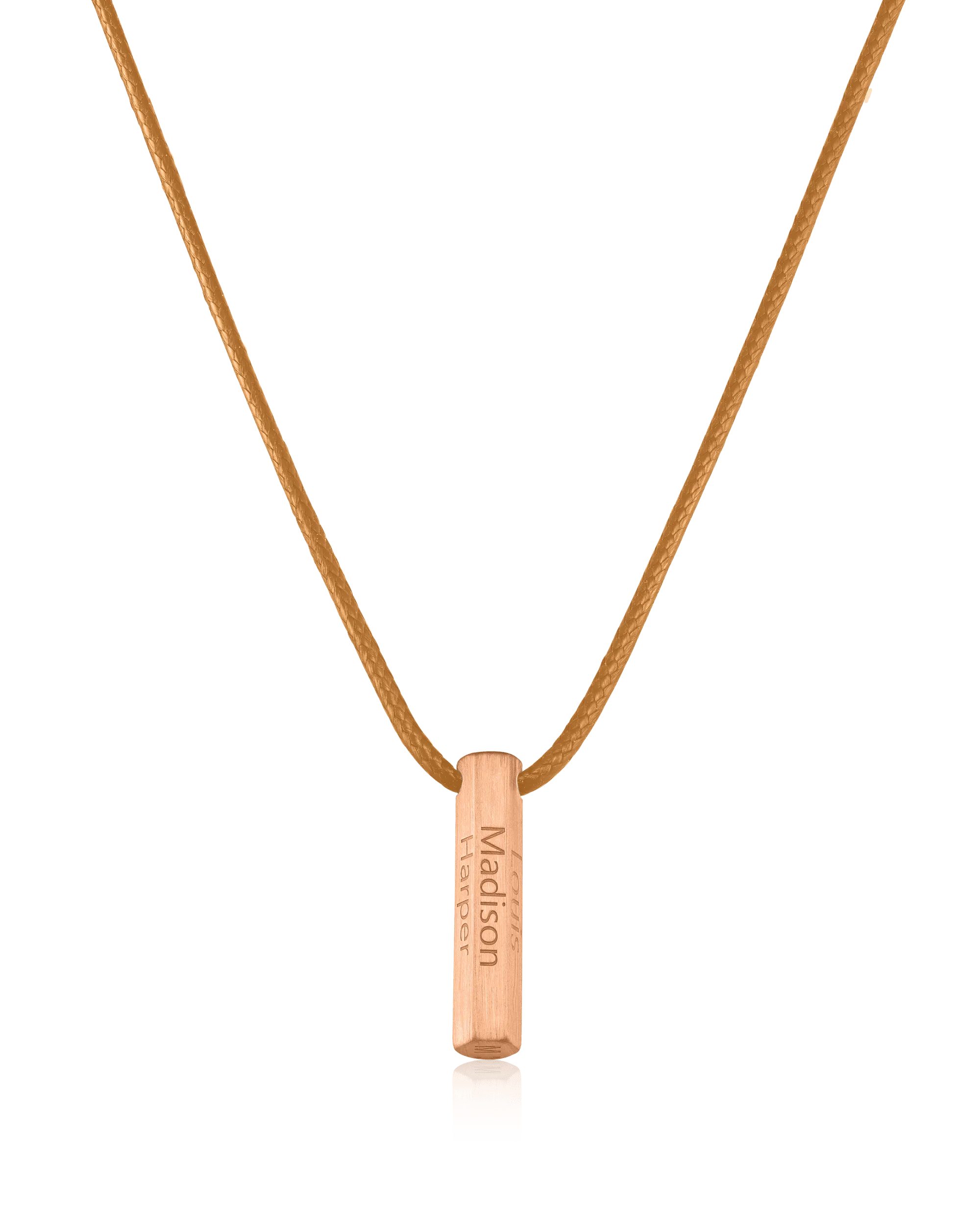 Apex Bar Necklace - 18K Rose Vermeil