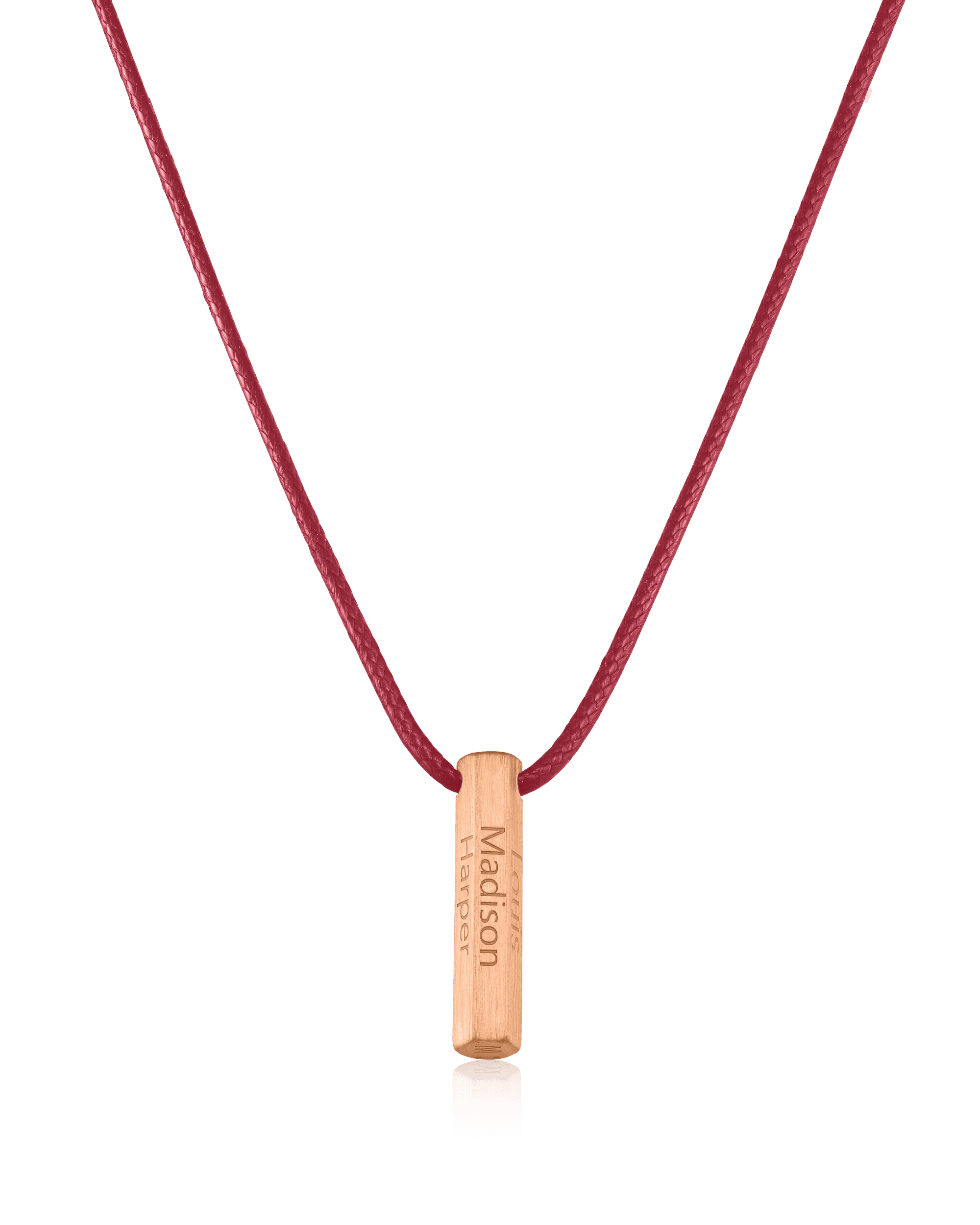 Apex Bar Necklace - 18K Rose Vermeil