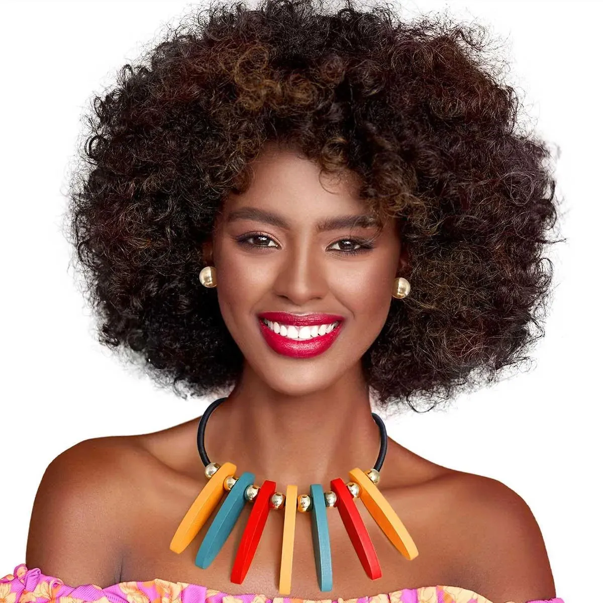 Bohemian Wood Beaded Necklace: Make a Multicolor Statement