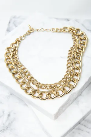 Bold Personality Gold Chain Necklace