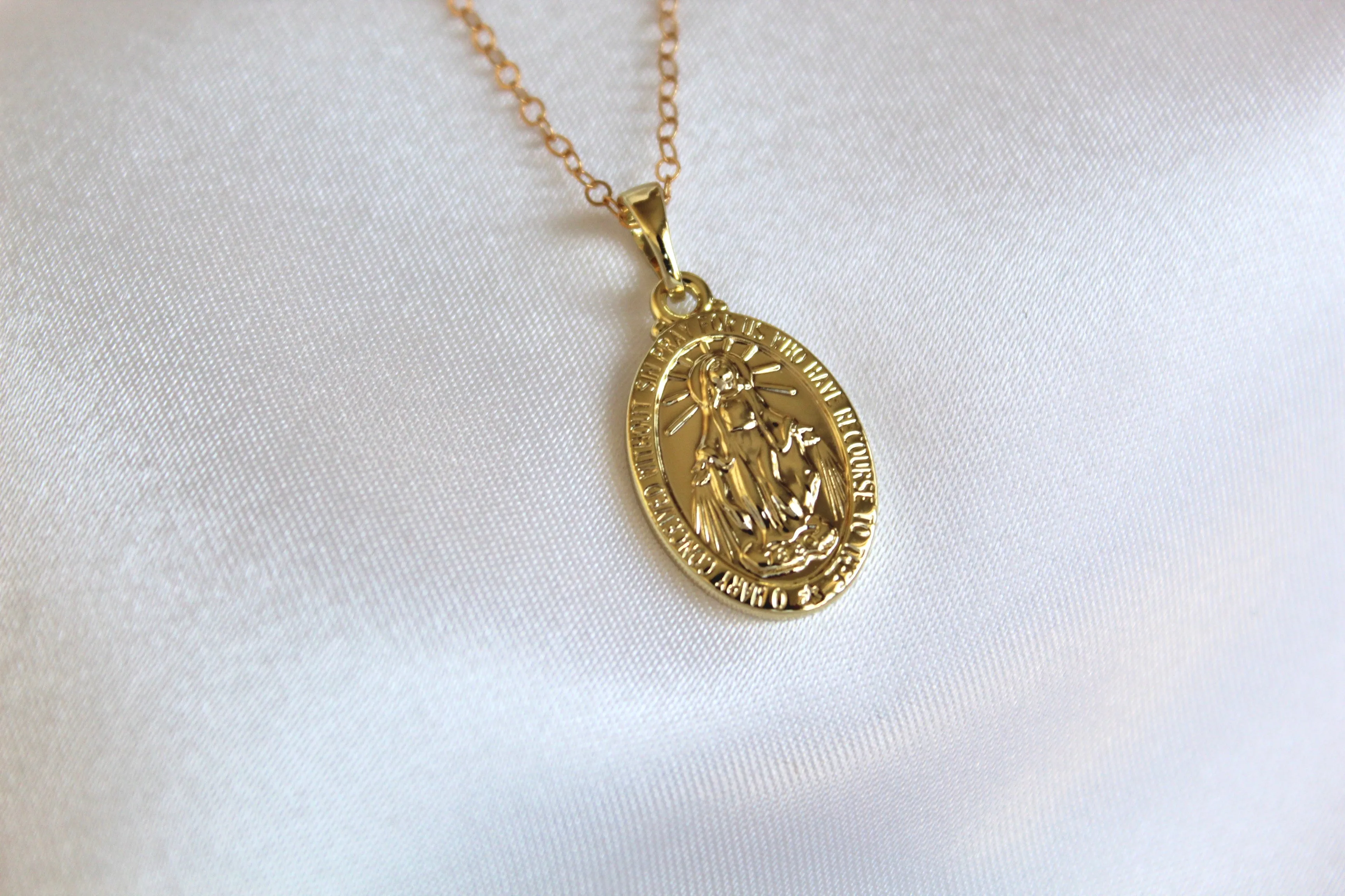 Classic Miraculous Medal Necklace