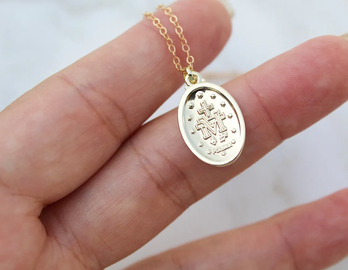 Classic Miraculous Medal Necklace