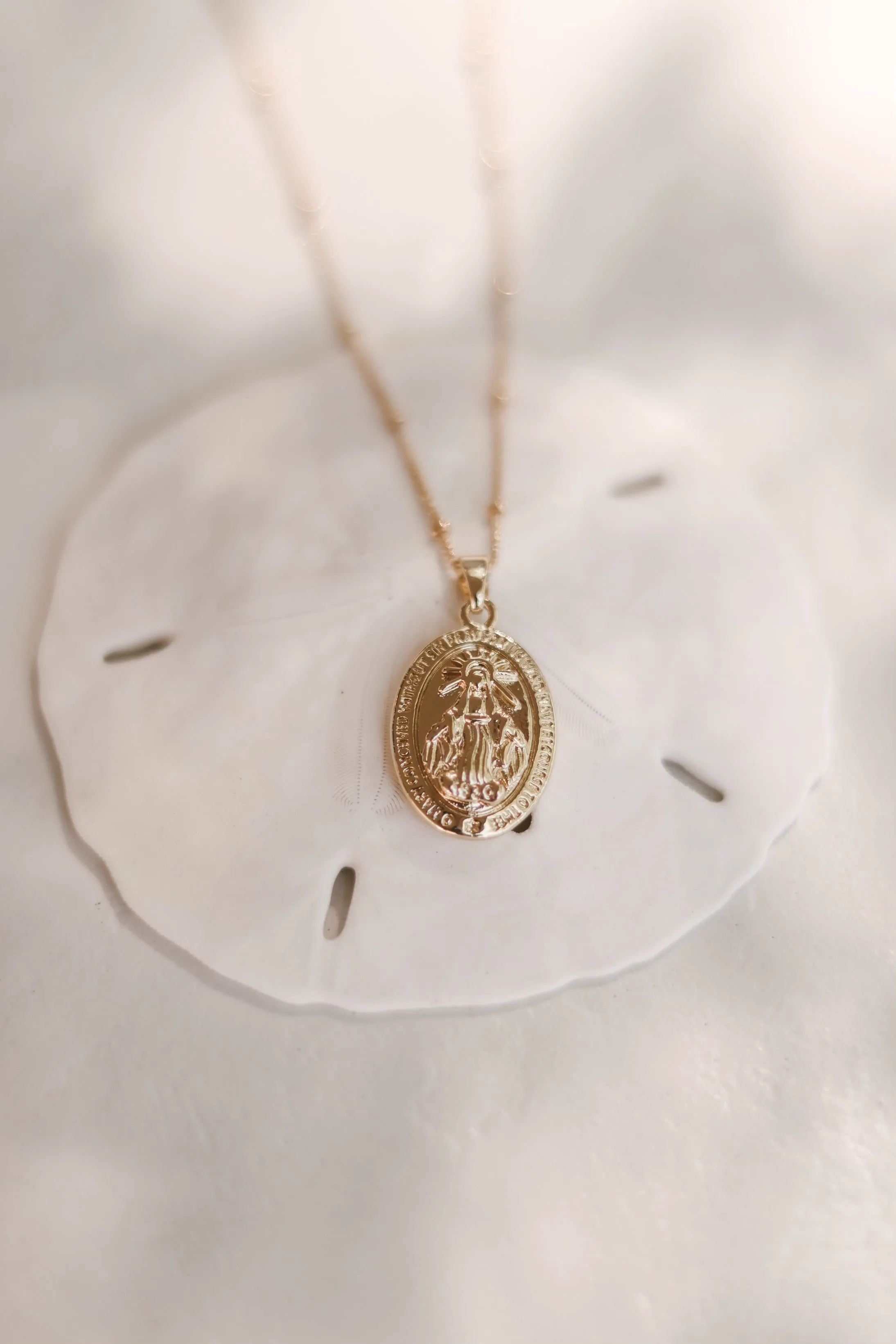 Classic Miraculous Medal Necklace