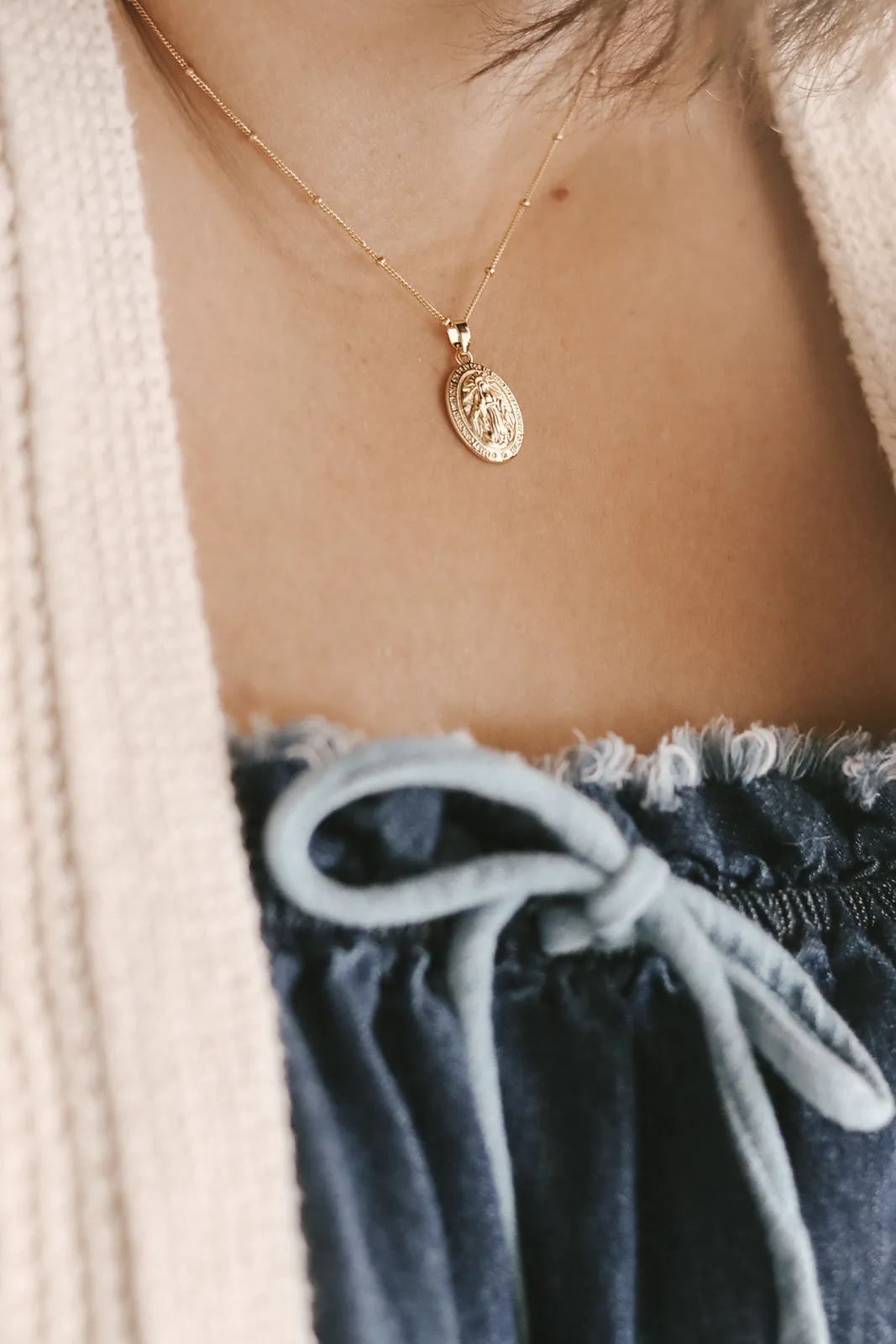 Classic Miraculous Medal Necklace