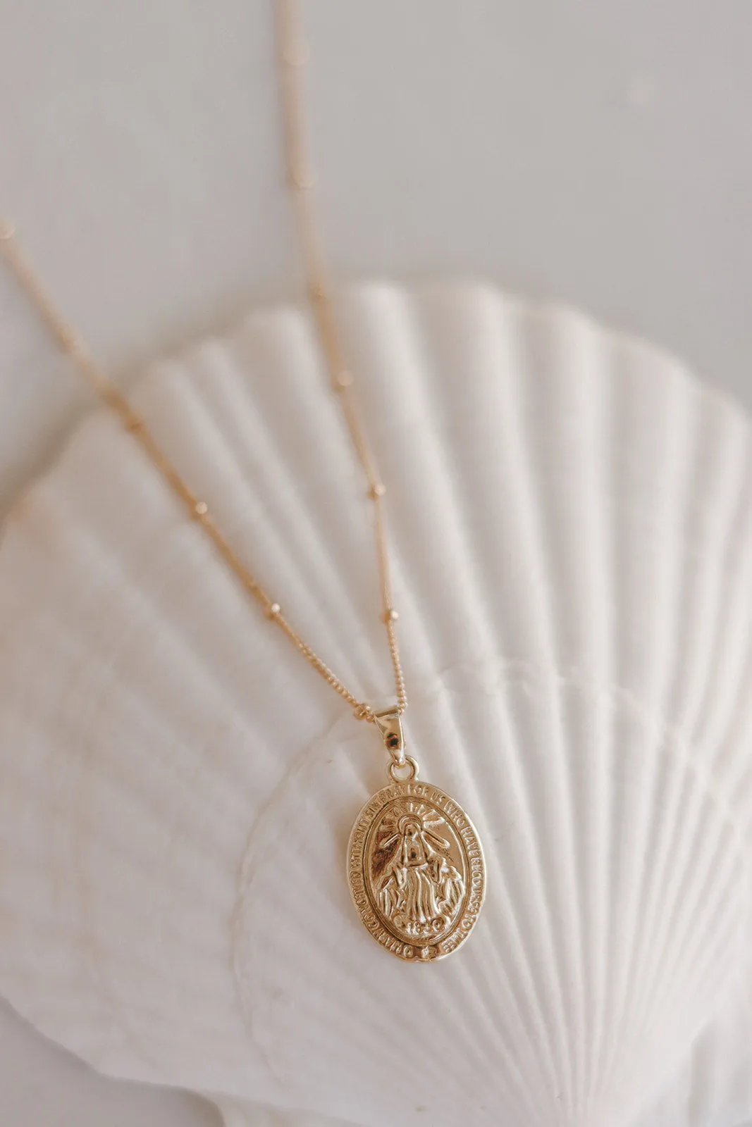 Classic Miraculous Medal Necklace