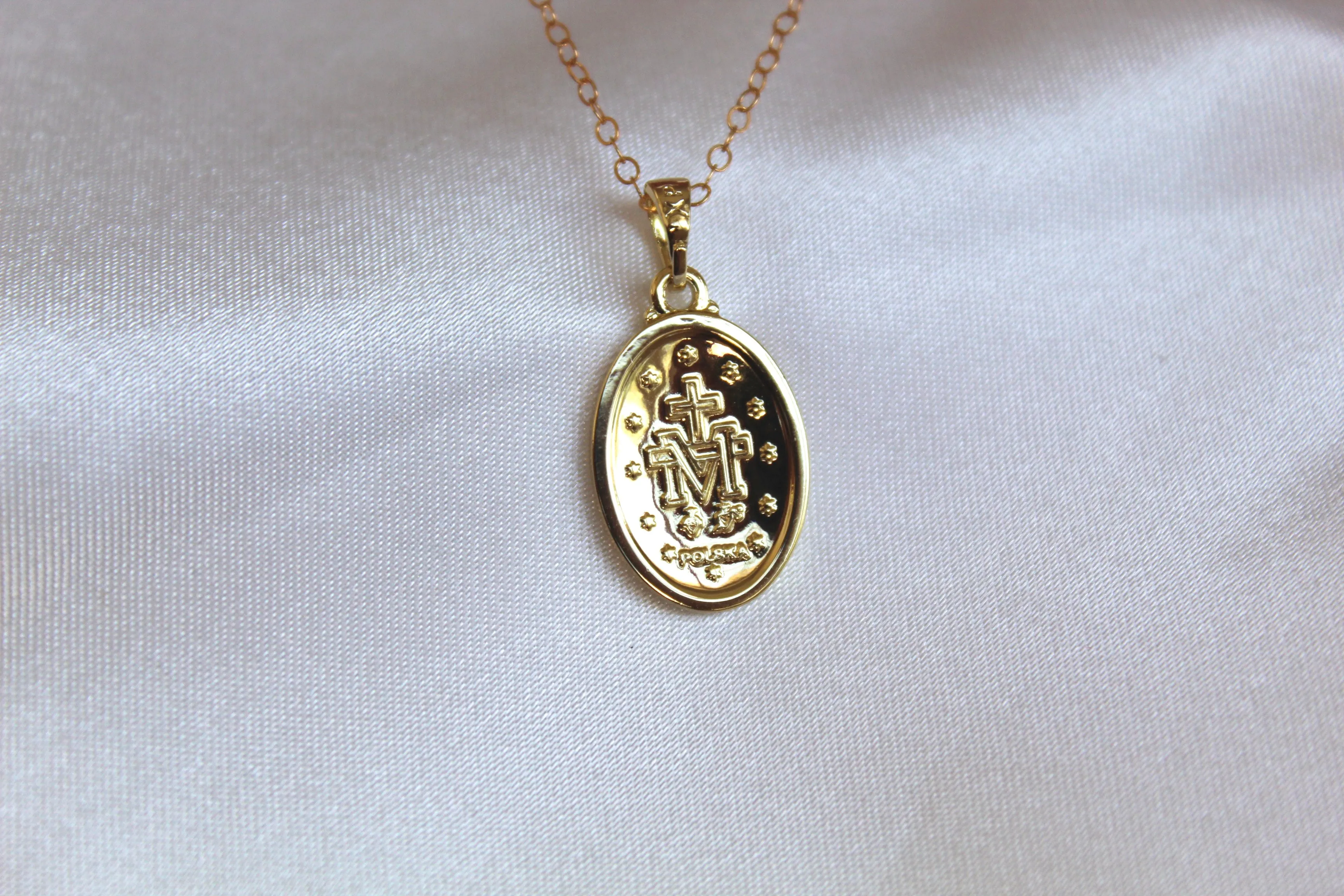 Classic Miraculous Medal Necklace
