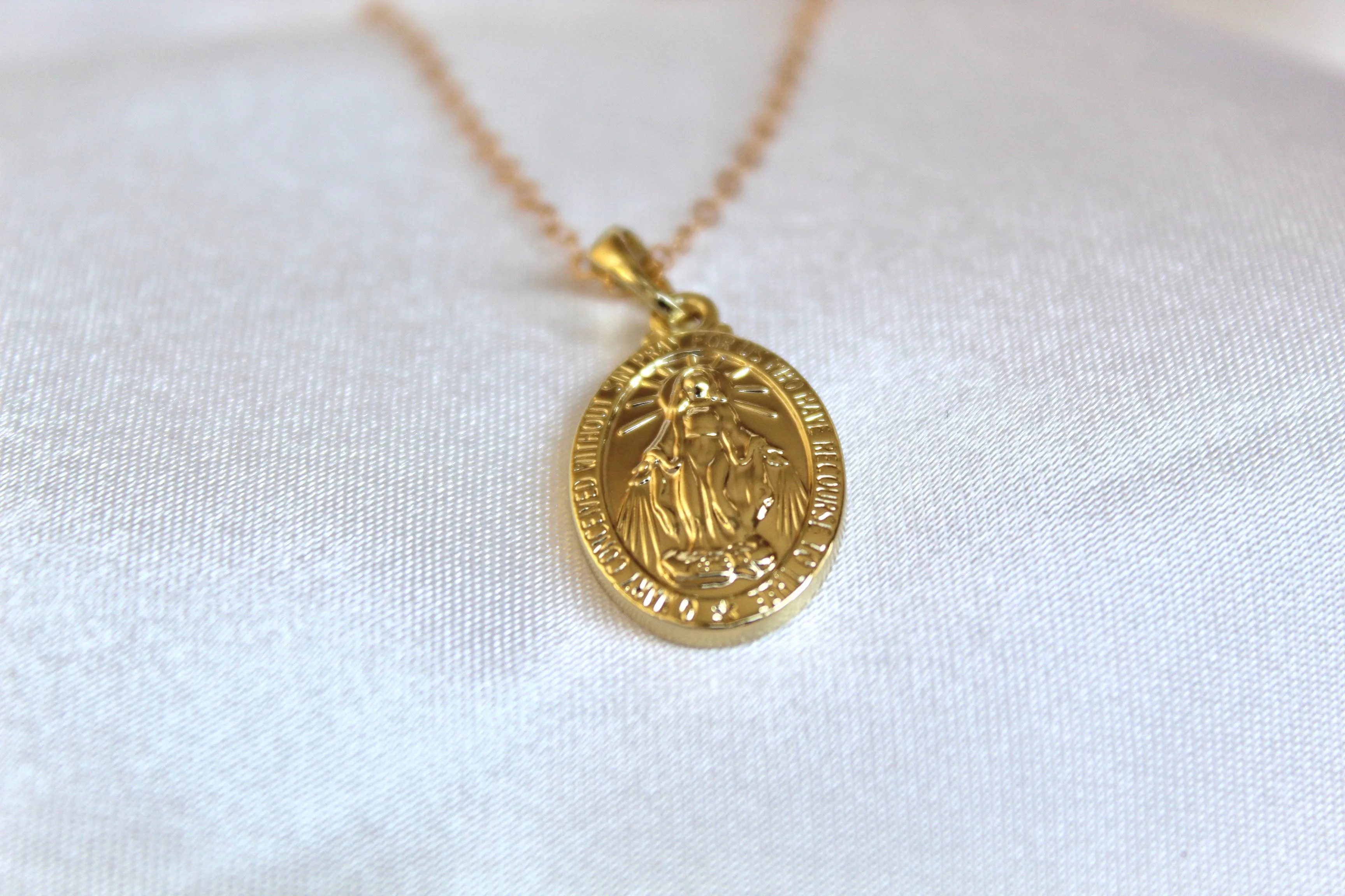 Classic Miraculous Medal Necklace