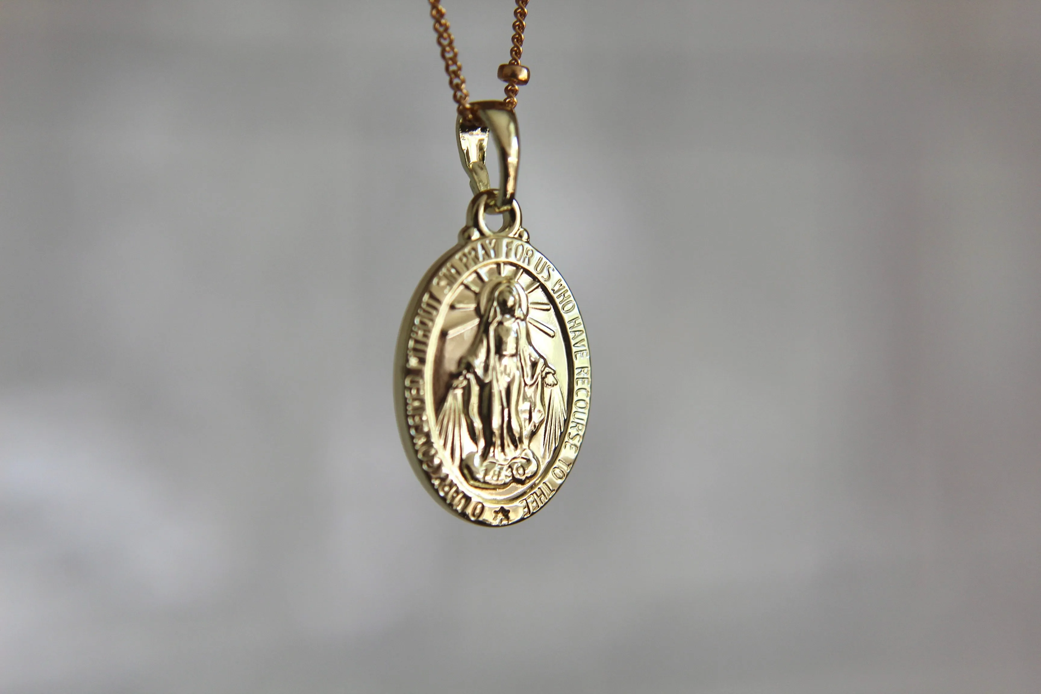 Classic Miraculous Medal Necklace