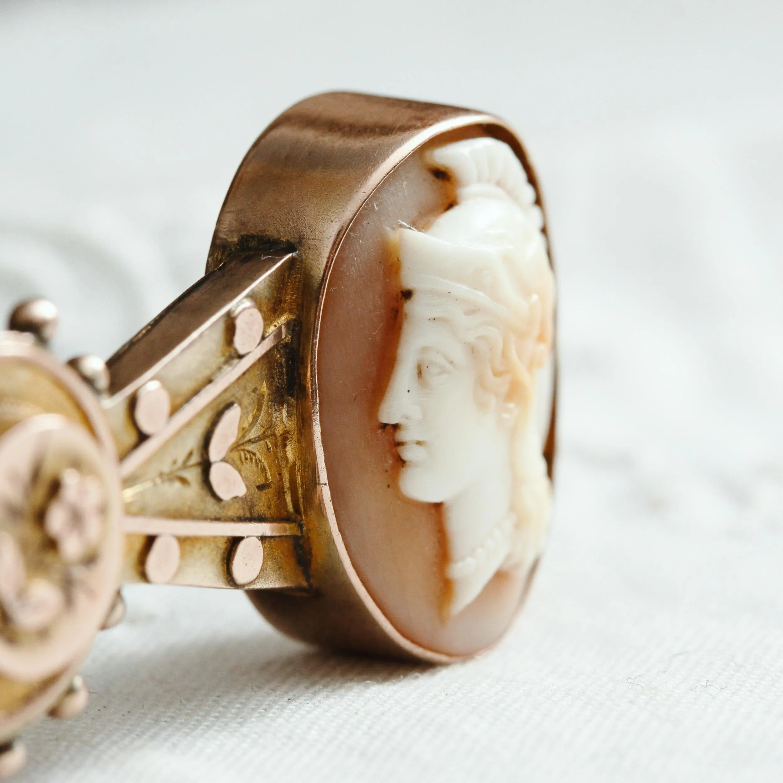 Classical Inspiration Victorian Cameo Brooch