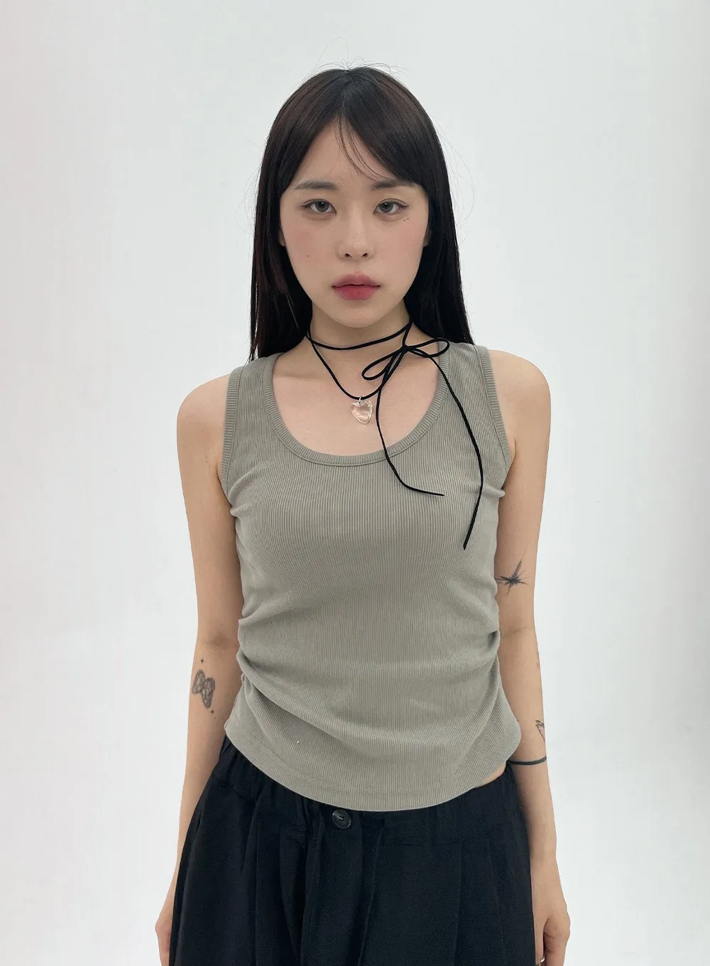 Clear Heart Necklace CL331