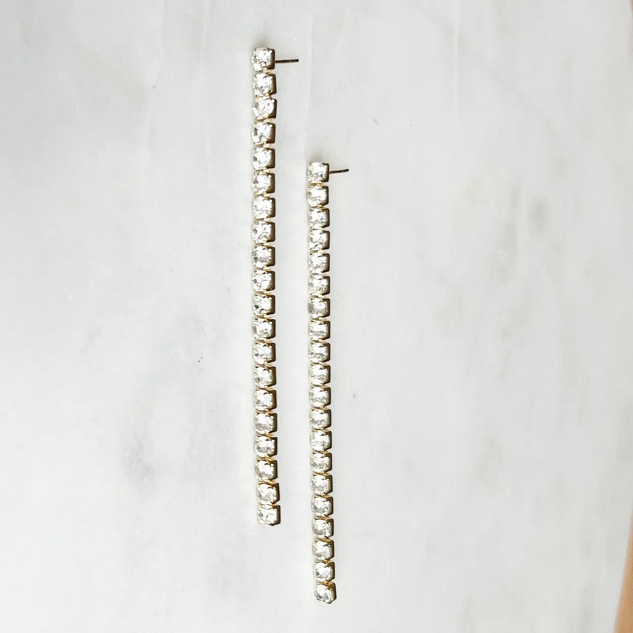 Crystal Drop Earrings