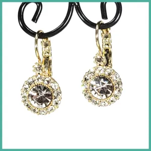 Crystal Halo Earrings