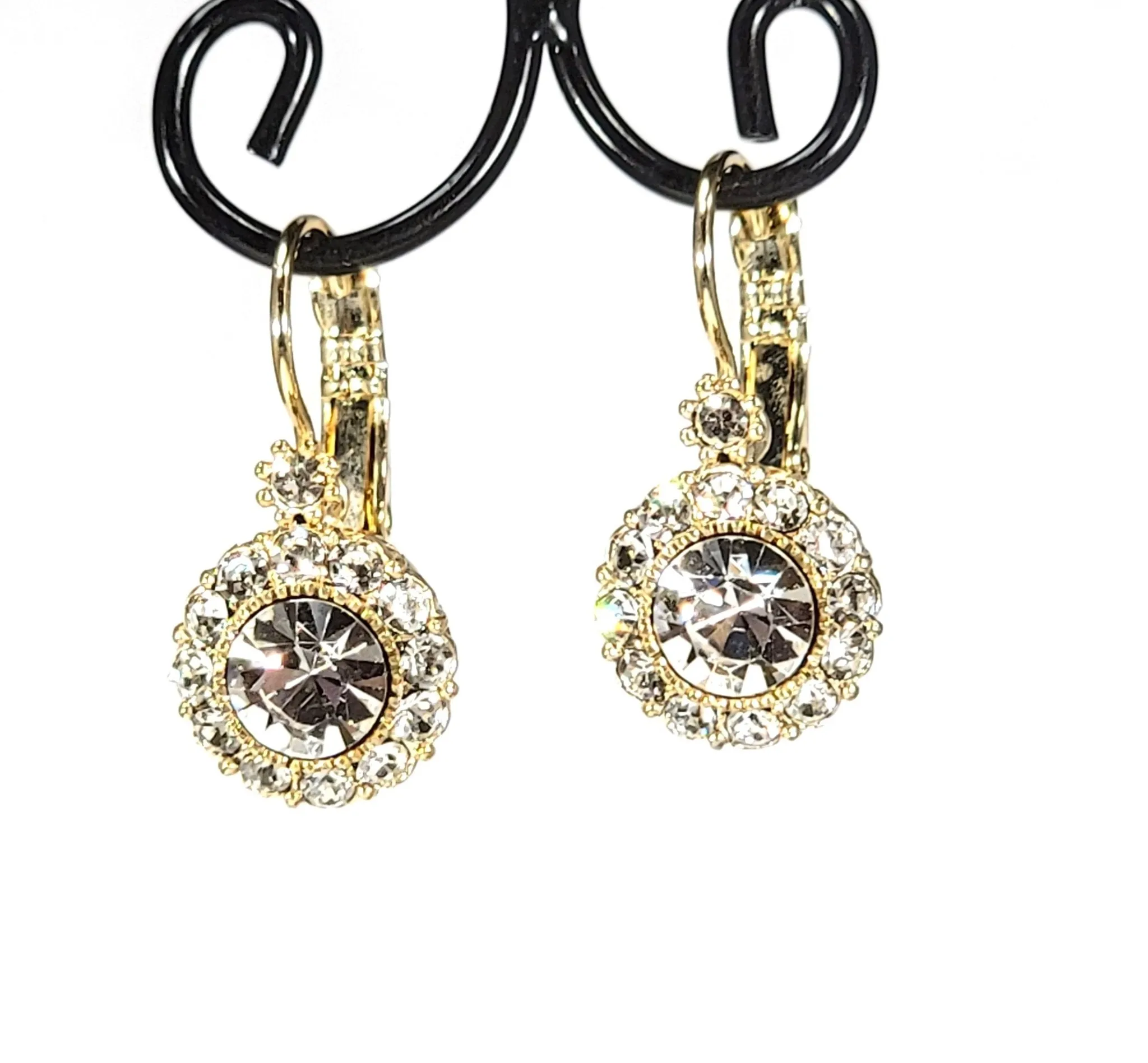Crystal Halo Earrings
