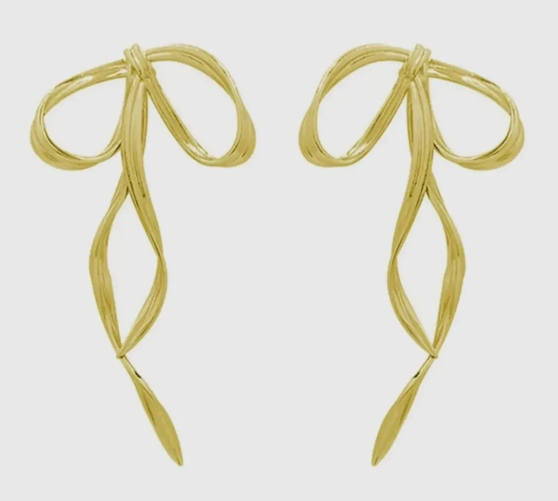Delicate Bow Earrings
