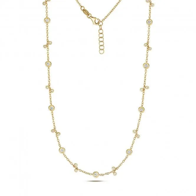 Diamond Jewellery 18K Gold Necklace NDQ155