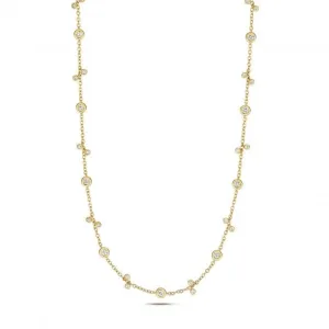 Diamond Jewellery 18K Gold Necklace NDQ155