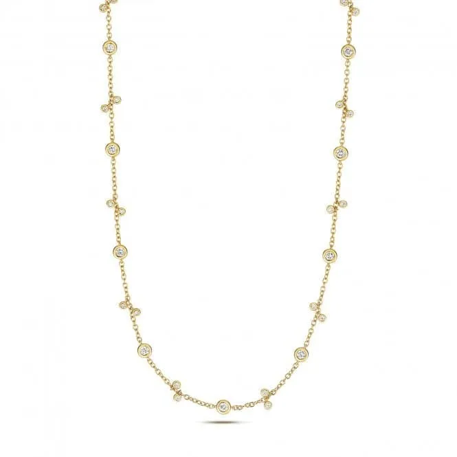 Diamond Jewellery 18K Gold Necklace NDQ155