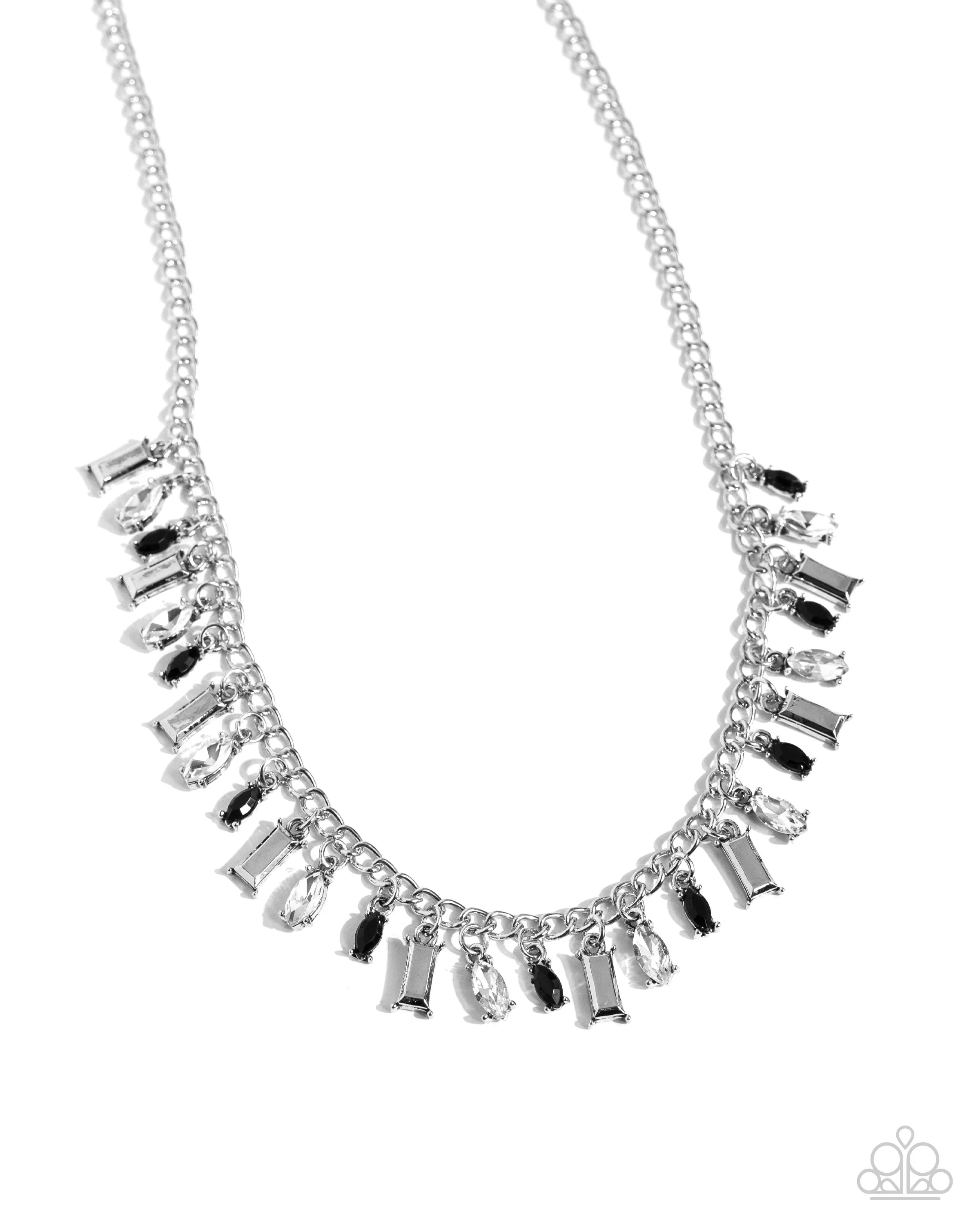 Dripping in Drama - Black Necklace - Paparazzi Accessories