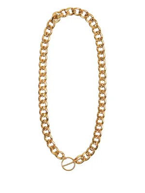 eb&ive Meta Chain Necklace - Gold