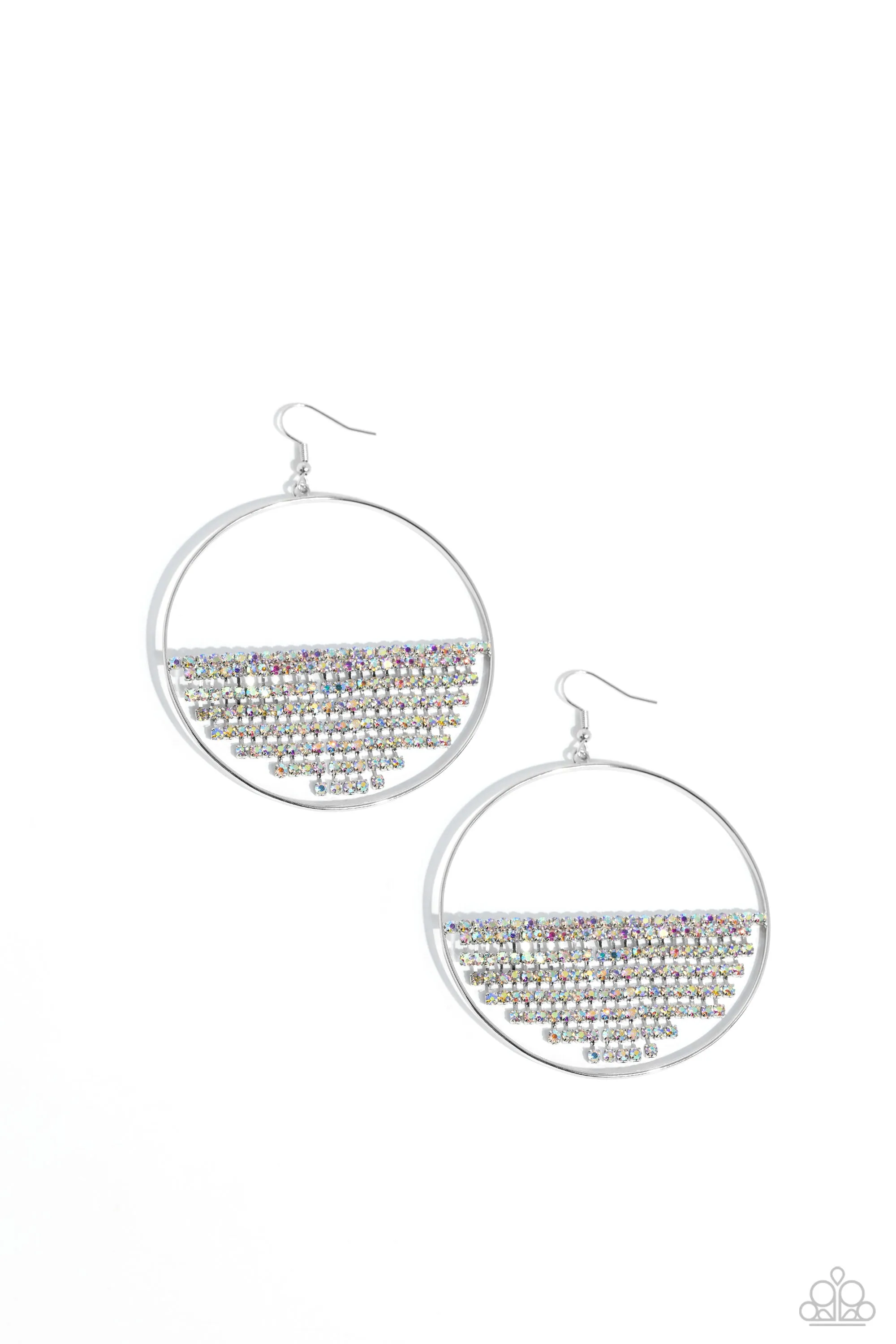 Fierce Fringe - Multi Earrings - Paparazzi Accessories