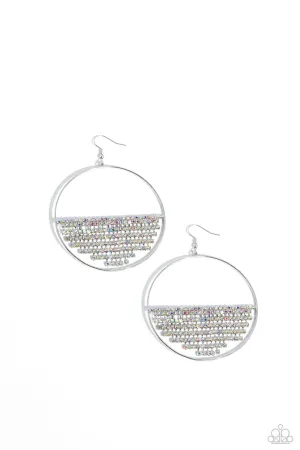 Fierce Fringe - Multi Earrings - Paparazzi Accessories