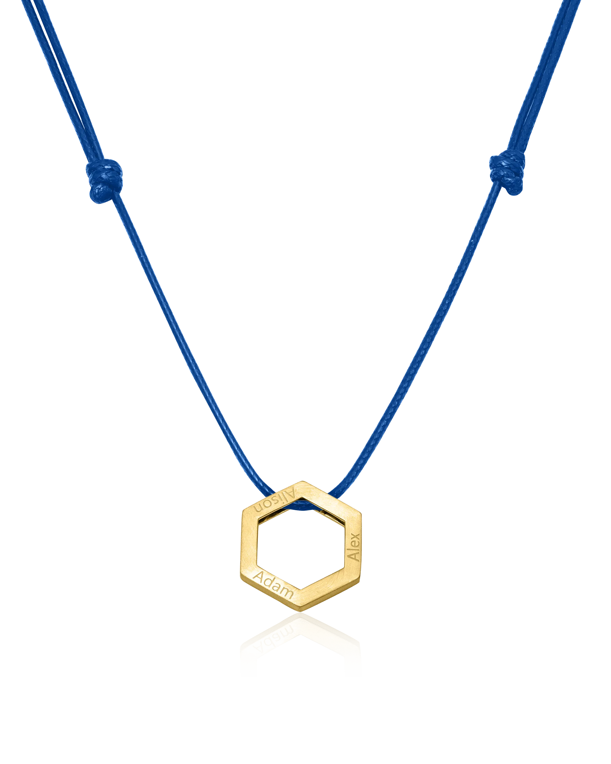 Honeycomb Necklace - 18K Gold Vermeil