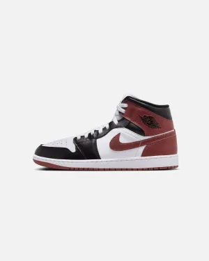 Jordan Air Jordan 1 Mid SE "Dark Pony" White/Dark Pony-Black