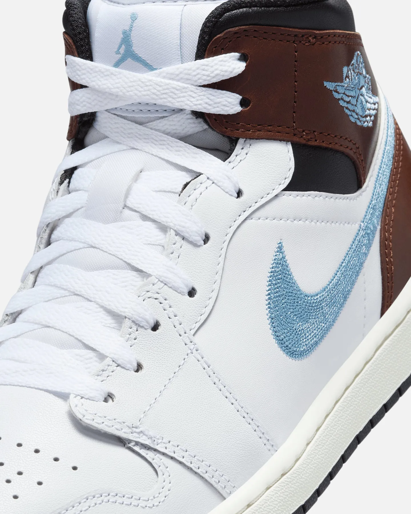 Jordan Air Jordan 1 Mid SE V2 White/Blue Grey