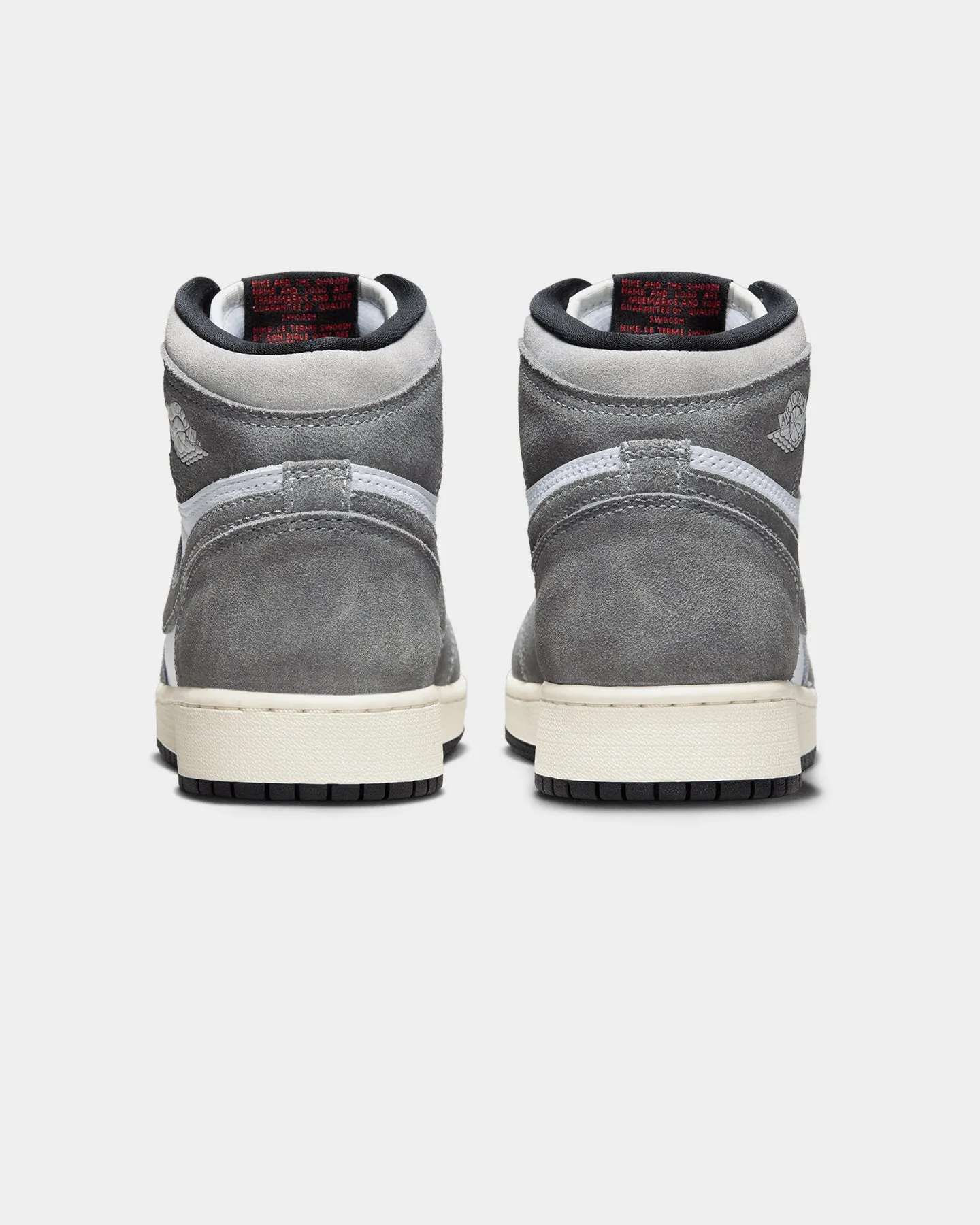 Jordan Kids' Air Jordan 1 High Chicago "Washed Black" (GS) Black/Fire Red