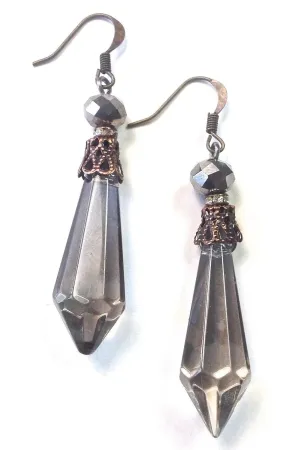 Lost And Found Crystal Point Drop Earring