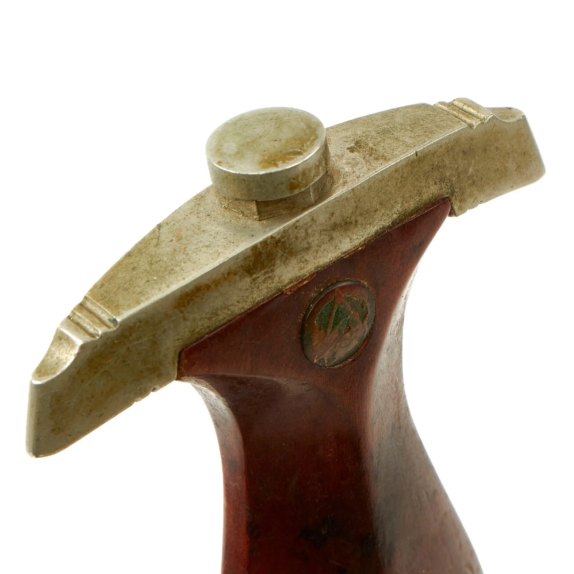 Original German Early WWII SA Dagger by Rare Maker Hugo Linder Deltawerk with Scabbard & Hanger - McSARR Rarity Rated 7 of 10