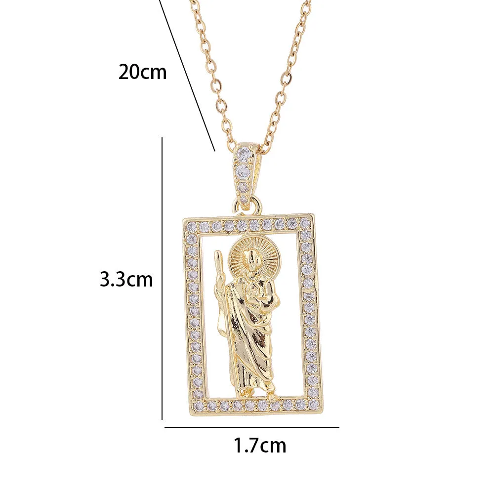 Pattern Hip Hop Necklace