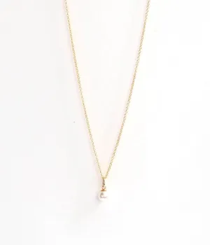 Pearl Charm Necklace