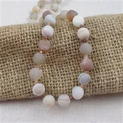 Pink Light Gemstone Necklace