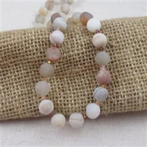 Pink Light Gemstone Necklace