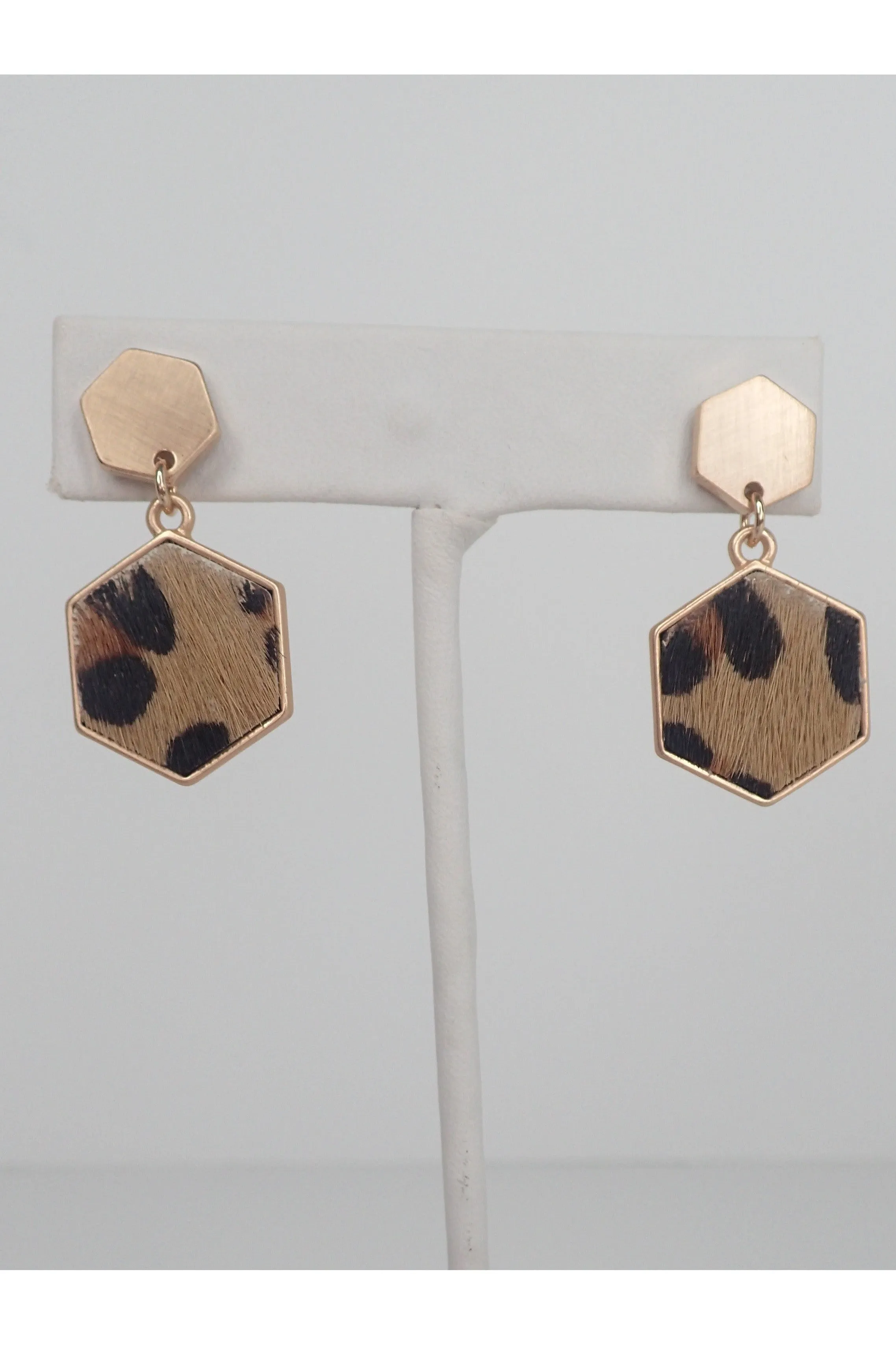 Project Double Chain Gold Necklace With Leopard Pendant