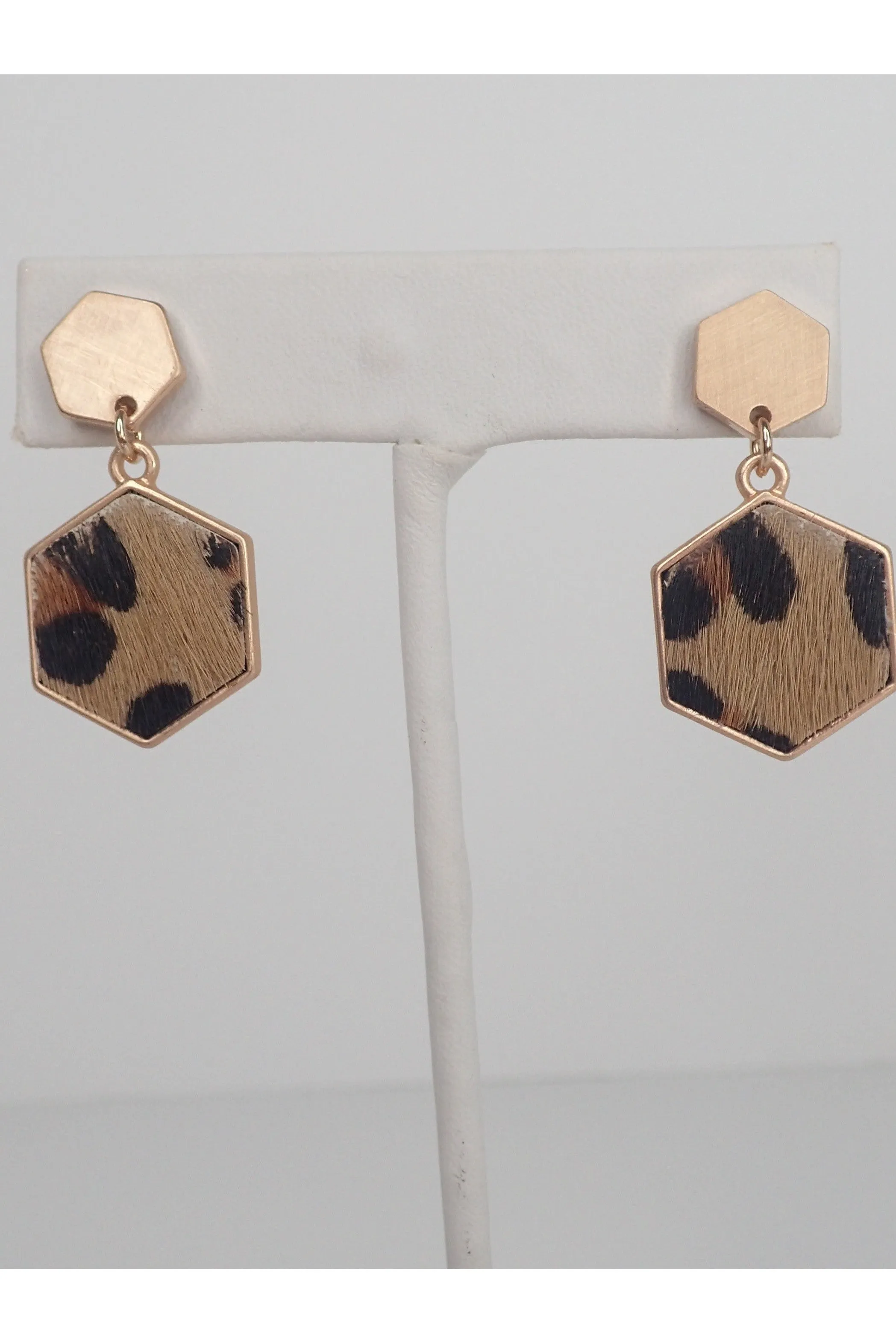 Project Double Chain Gold Necklace With Leopard Pendant