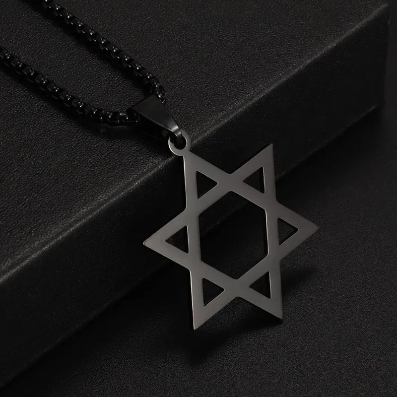 Punk Hip Hop Crescent Nail Pendant Wolf Tooth Leather Rope Necklace Men and Women Fashion Trend Jewelry