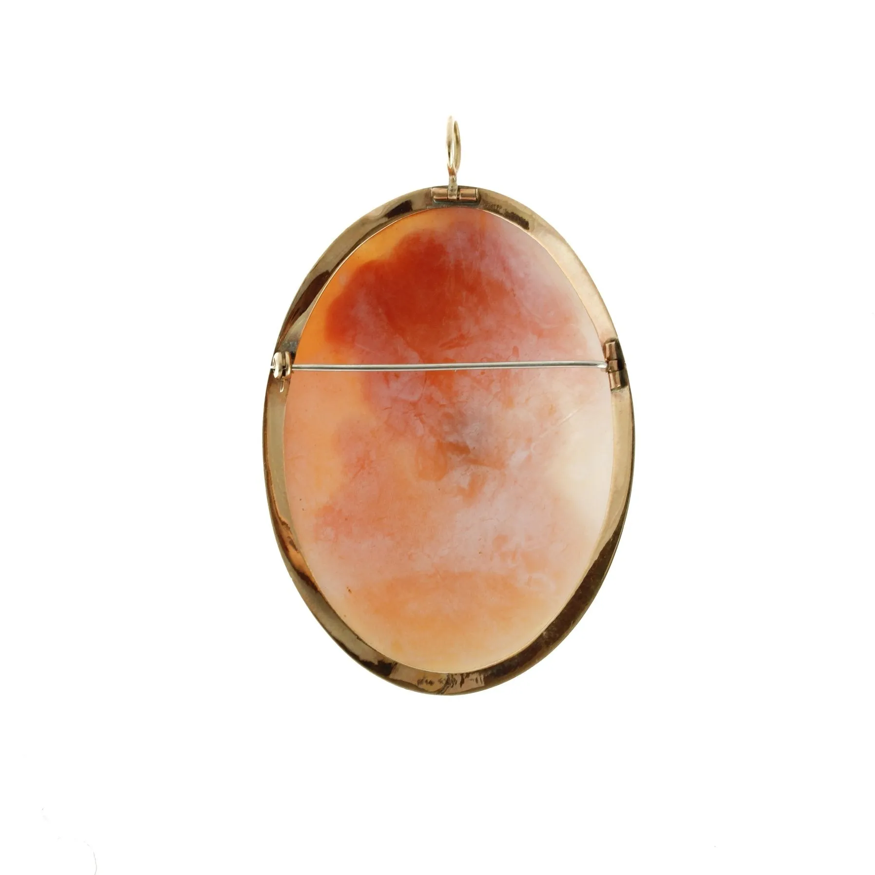 "Fair Lady" Cameo Brooch
