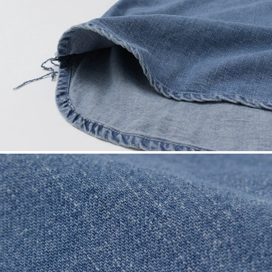 REMI RELIEF / SHORT DENIM WESTERN SHIRT