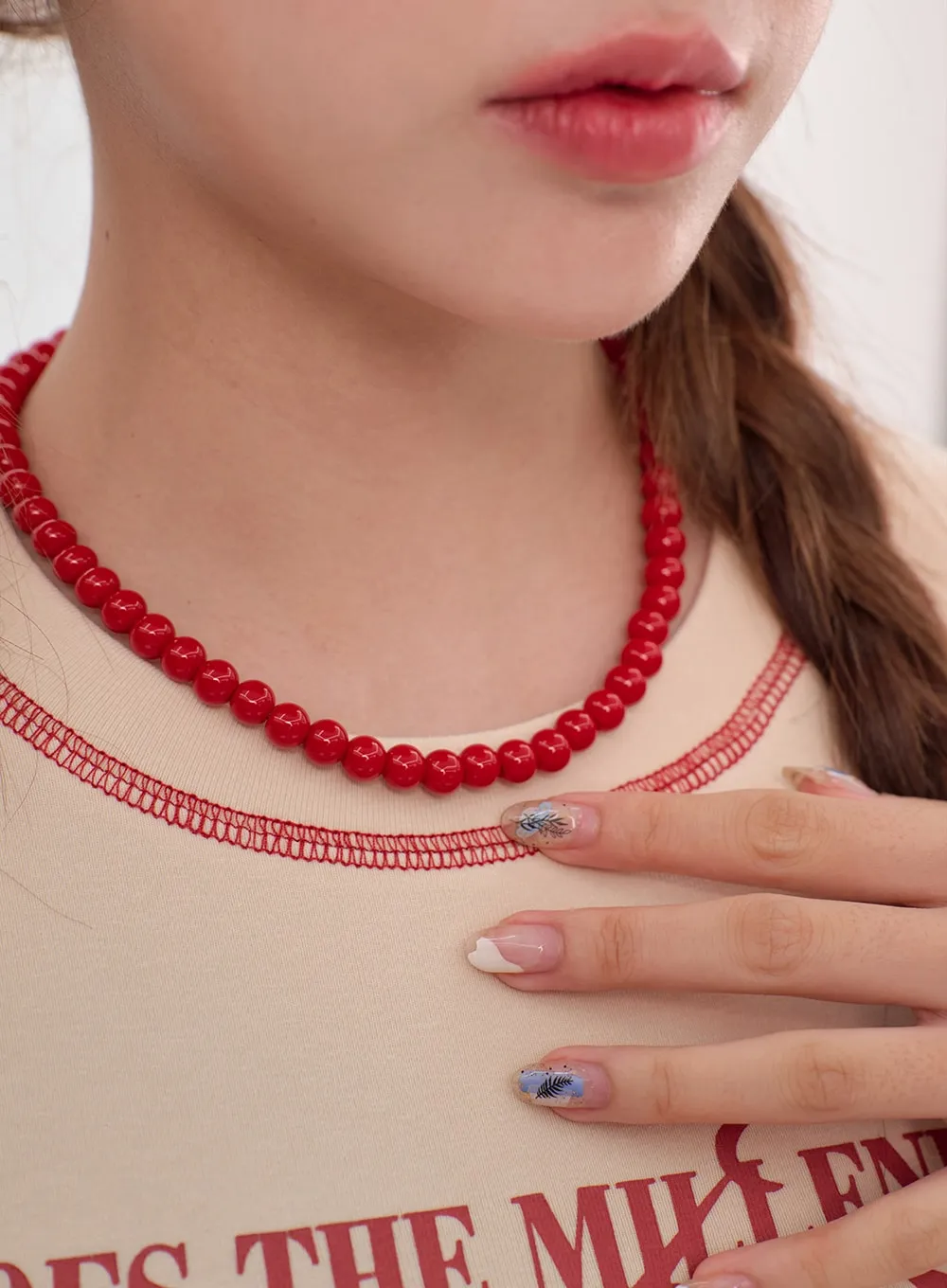 Round Beads Necklace IL310