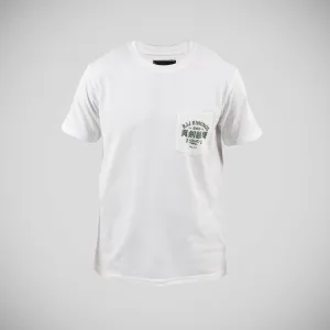 Scramble Kimono Label T-Shirt White