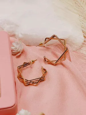 Square Hoop Earrings