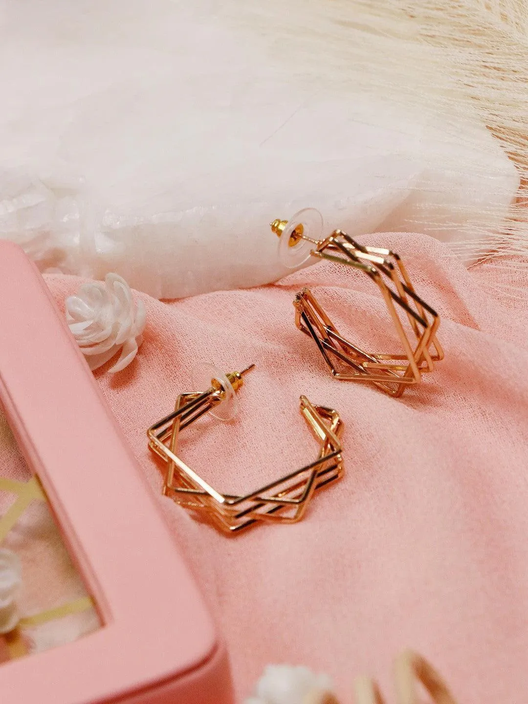 Square Hoop Earrings